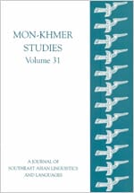 The Mon-Khmer Studies Journal Volumn 31