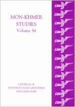 The Mon-Khmer Studies Journal Volumn 34