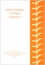  The Mon-Khmer Studies Journal Volumn 37