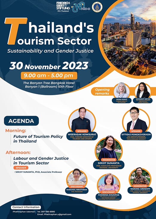 Thailand’s Tourism Sector: Sustainability and Gender Justice