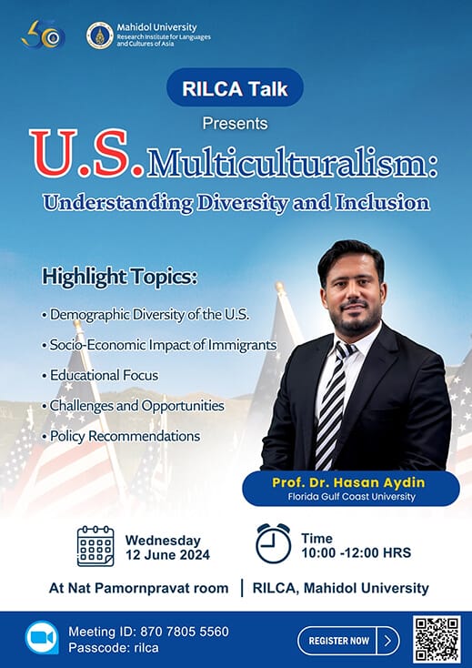 U.S. Multiculturalism: Understanding and Diversity and Inclusion