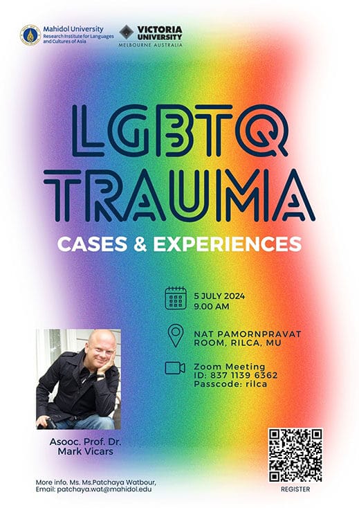LGBTQ trauma-Cases and Experiences