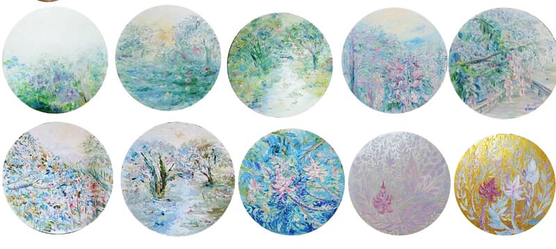 ณ มหิดล : จากผลงานจิตรกรรมสะท้อนอัตลักษณ์สถาบันฯ สู่การต่อยอดผลิตภัณฑ์เพื่อขับเคลื่อนเศรษฐกิจชุมชน